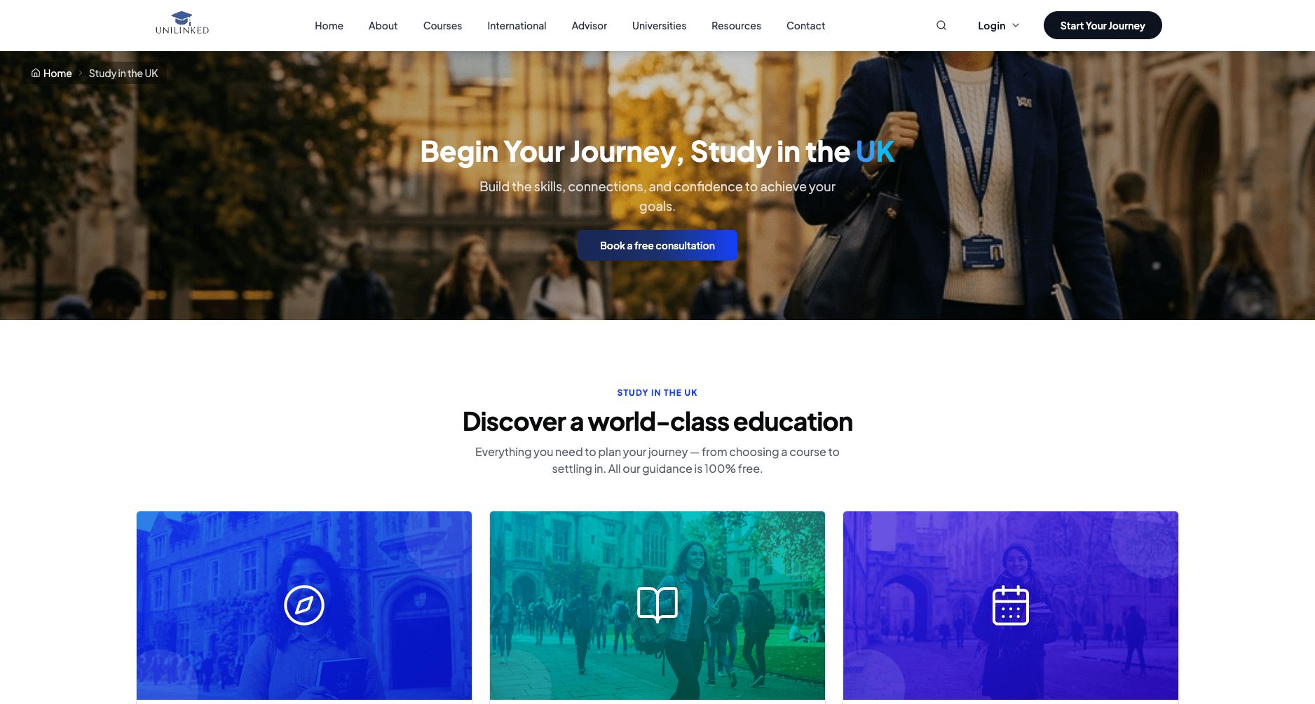 Unilinked — screenshot